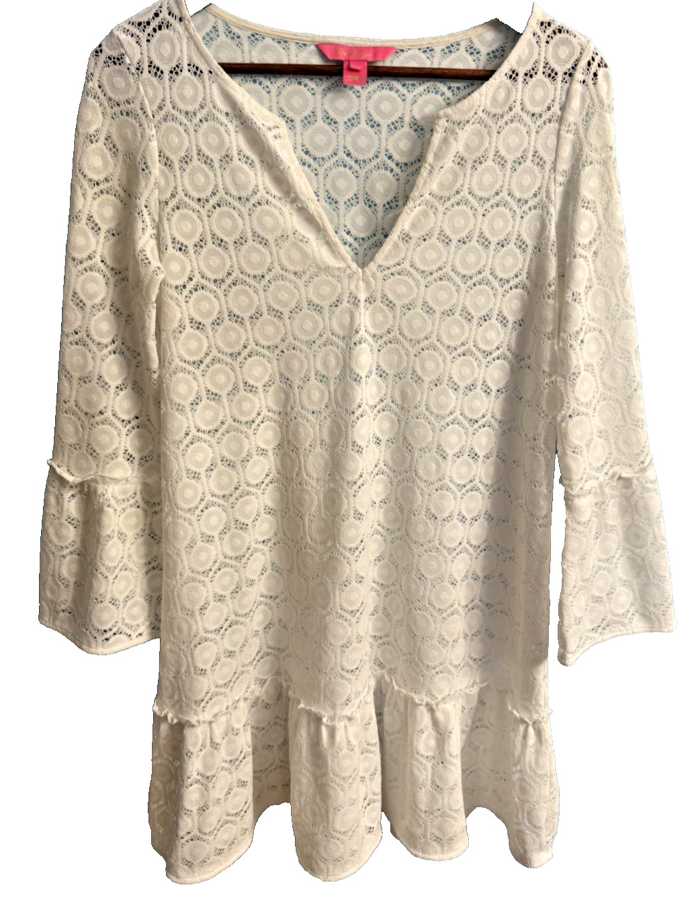 Lilly Pulitzer Printed Tunic Swim Cover Up Dress Vibrant Beach Resort Wear S